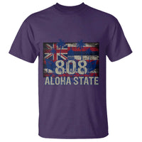 Hawaiian T Shirt 808 Aloha State Hawaii Flag - Wonder Print Shop