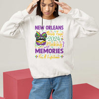 New Orleans Girl's Trip 2024 Matching Sweatshirt Making Memories For A Lifetime - Wonder Print Shop