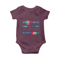 Violence Is A Sign Of Weakness Baby Onesie