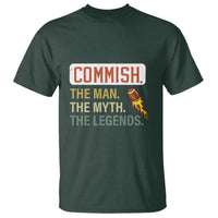 Fantasy Football T Shirt Commish Man Myth Legend - Wonder Print Shop
