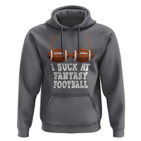 Funny I Suck At Fantasy Football Loser Bikini Hoodie - Wonder Print Shop