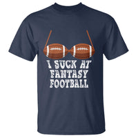 Funny I Suck At Fantasy Football Loser Bikini T Shirt - Wonder Print Shop