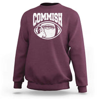 Fantasy Football Goat Commish Sweatshirt - Wonder Print Shop