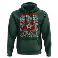 Anti Christmas Hoodie Merry Antichristmas Noel Hat Pentagram