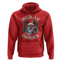 Anti Christmas Hoodie Merry 666Mas Satan Creepy Christmas