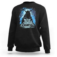 Dark Gothic Christmas Krampus Sweatshirt - Wonder Print Shop