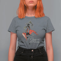 Funny Christmas Gruss Vom Krampus T Shirt For Women - Wonder Print Shop