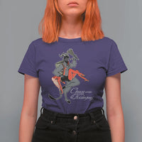 Funny Christmas Gruss Vom Krampus T Shirt For Women - Wonder Print Shop