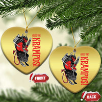 Horror Christmas Gruss Vom Krampus Christmas Ornament - Wonder Print Shop