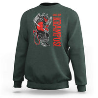 Horror Christmas Gruss Vom Krampus Sweatshirt - Wonder Print Shop