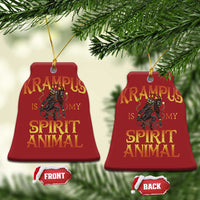 Xmas Krampus is My Spirit Animal Christmas Ornament - Wonder Print Shop