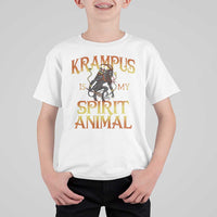 Christmas Krampus is My Spirit Animal T Shirt For Kid - Wonder Print Shop