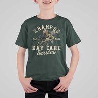 Christmas Krampus Day Care Service T Shirt For Kid - Wonder Print Shop