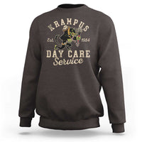 Christmas Krampus Day Care Service Sweatshirt - Wonder Print Shop