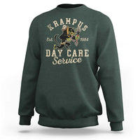 Christmas Krampus Day Care Service Sweatshirt - Wonder Print Shop