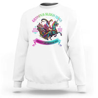 Funny Krampus Sleigh Rides Sweatshirt Naughty List Members Only Since 1722 - Wonder Print Shop