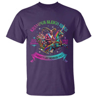 Funny Krampus Sleigh Rides T Shirt Naughty List Members Only Since 1722 - Wonder Print Shop