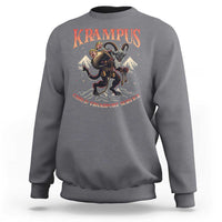 Krampus Sweatshirt Child Transport Service Spooky Christmas - Wonder Print Shop