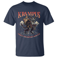 Krampus T Shirt Child Transport Service Spooky Christmas - Wonder Print Shop