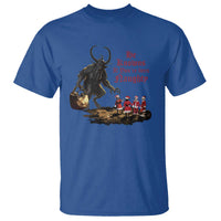Christmas Krampus T Shirt He Knows If You've Been Naughty - Wonder Print Shop