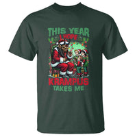 Christmas Krampus T Shirt This Year I Hope Krampus Takes Me - Wonder Print Shop