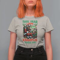 Christmas Krampus T Shirt For Women This Year I Hope Krampus Takes Me - Wonder Print Shop