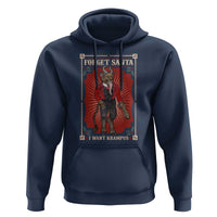 Funny Christmas Hoodie Forget Santa I Want Krampus