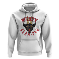 Funny Christmas Krampus Pug Dog Hoodie Merry Krampug Cute Pug Satan