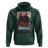 Christmas Krampus Cat Hoodie Meowy Krampuss Black Cat