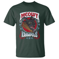 Christmas Krampus Cat T Shirt Meowy Krampuss Black Cat - Wonder Print Shop
