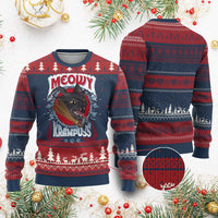 Xmas Krampus Cat Ugly Christmas Sweater Meowy Krampuss Black Cat - Wonder Print Shop
