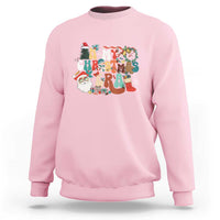 In My Christmas Era Retro Groovy Sweatshirt - Wonder Print Shop