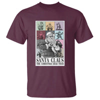 Funny Santa Claus The Christmas Eras Tours T Shirt - Wonder Print Shop