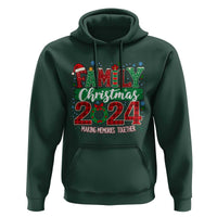Family Christmas 2024 Hoodie Making Memories Together