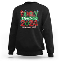 Family Christmas 2024 Sweatshirt Making Memories Together - Wonder Print Shop