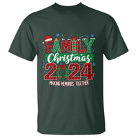 Family Christmas 2024 T Shirt Making Memories Together - Wonder Print Shop