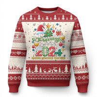Family Christmas 2024 Making Memories Together Ugly Christmas Sweater - Wonder Print Shop