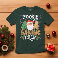 Christmas T Shirt Cookie Baking Crew Santa Xmas Tree Gingerbread - Wonder Print Shop