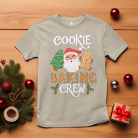 Christmas T Shirt Cookie Baking Crew Santa Xmas Tree Gingerbread - Wonder Print Shop