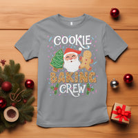 Christmas T Shirt Cookie Baking Crew Santa Xmas Tree Gingerbread - Wonder Print Shop