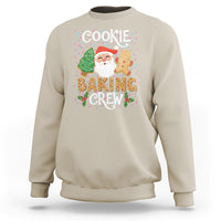 Christmas Sweatshirt Cookie Baking Crew Santa Xmas Tree Gingerbread - Wonder Print Shop