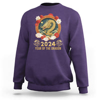 Lunar New Year Chinese Happy 2024 Year of the Dragon Sweatshirt - Wonder Print Shop