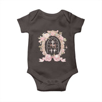 Ave Maria Baby Onesie Miraculous Medal Blessed Mother Mary Hail