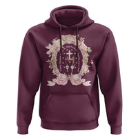 Ave Maria Hoodie Miraculous Medal Blessed Mother Mary Hail