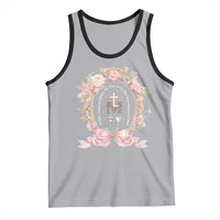 Ave Maria Tank Top Miraculous Medal Blessed Mother Mary Hail