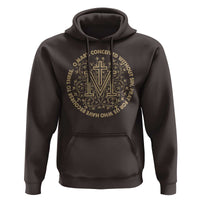 Marian Catholic Ave Maria Hoodie Miraculous Medal Blessed Mother Mary Hail