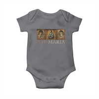 Marian Catholic Ave Maria Baby Onesie Vintage Aesthetic Blessed Mother Mary Hail