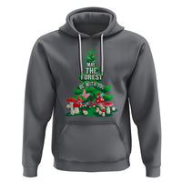 Nature Lover Hoodie May The Forest Be With You Cute Earth Day - Wonder Print Shop