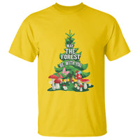 Nature Lover T Shirt May The Forest Be With You Cute Earth Day - Wonder Print Shop