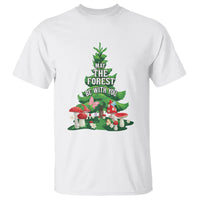 Nature Lover T Shirt May The Forest Be With You Cute Earth Day - Wonder Print Shop